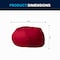 Flash Furniture Bean Bag Chair, 42 in W 42" L 19" H DG-BEAN-LARGE-SOLID-RED-GG - alternate 10